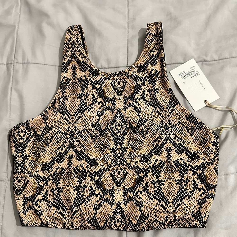 Cropped tank top